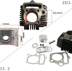 Silindri komplekt krossikad atvd 110cc