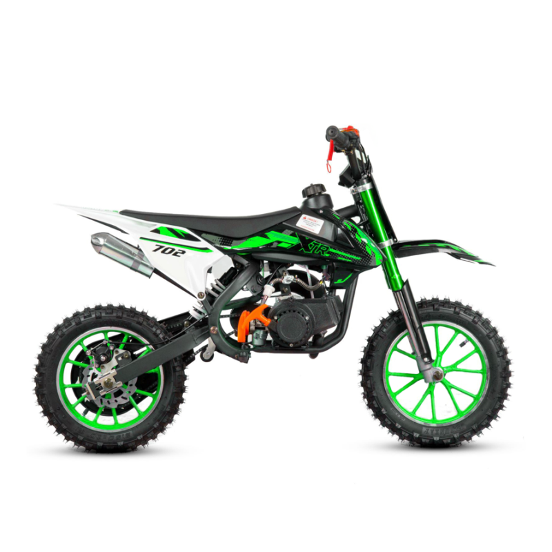 MINI KROSSIKAS 50CC ROHELINE 702 KÄSISTARTER - Image 2