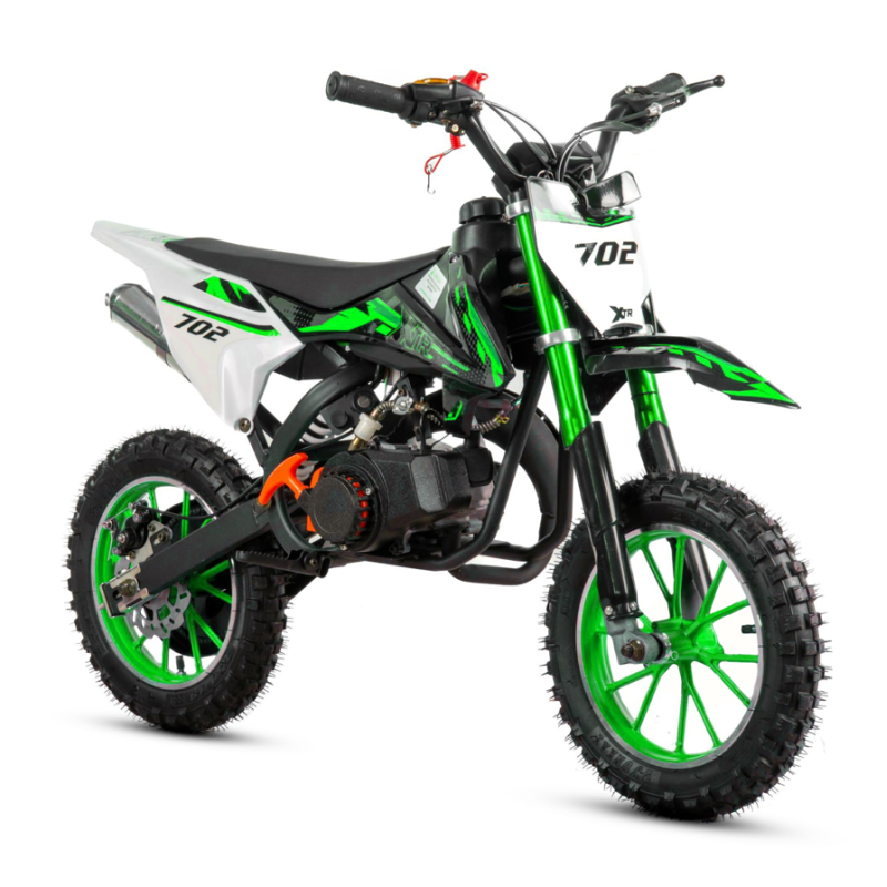 MINI KROSSIKAS 50CC ROHELINE 702 KÄSISTARTER