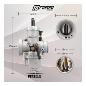 Karburaator Nibbi n30   krossikas 250cc õhuklapp lingiga rz212